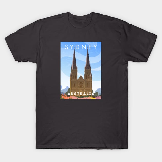 Sydney, Australia T-Shirt by GreekTavern